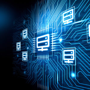 website-hosting-concept-with-circuits